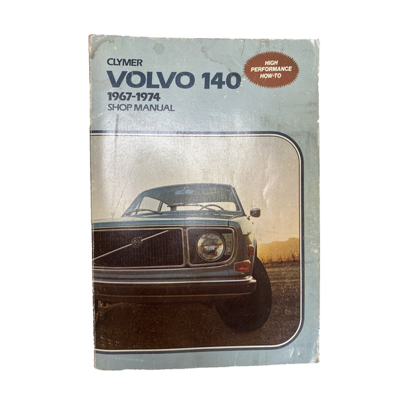 VOLVO 140 Book 1967-1974 Tune Up Shop Car Repair Service Rare CLYMER Manual A222 - Picture 11 of 11